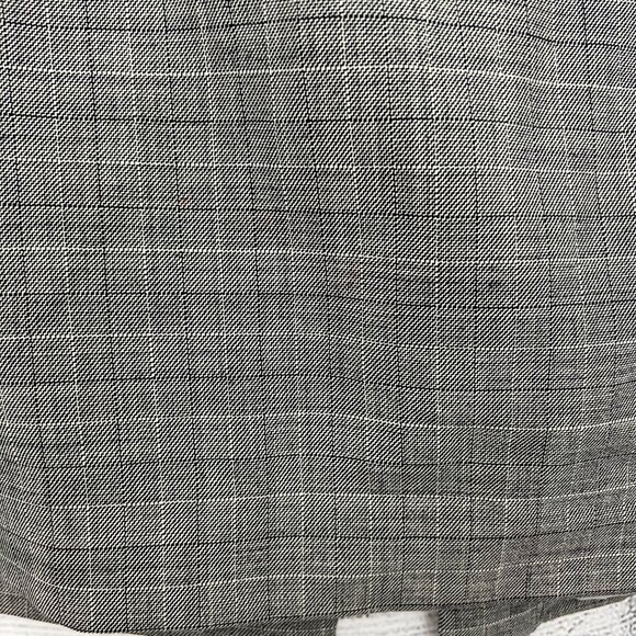 Banana Republic Gray Plaid Pencil Skirt, Size 10 - Picture 3 of 3